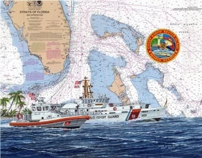 Coast Guard Chart Art